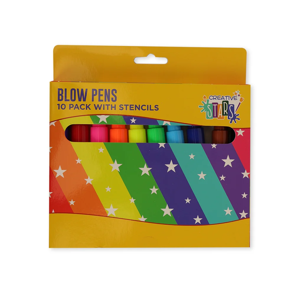10 Pack Blow Pens