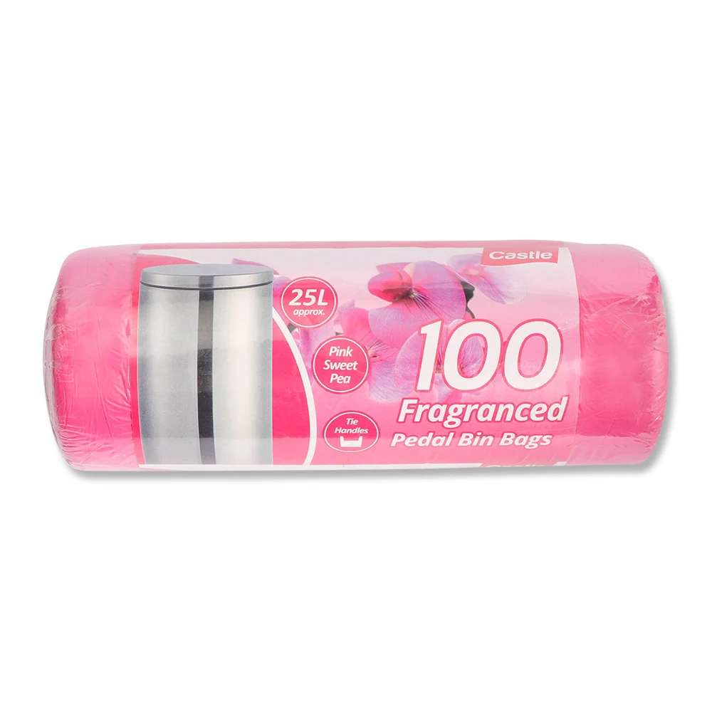 Fragranced Pedal Bin Bags 25 Litres x 100 Pack - Image 3