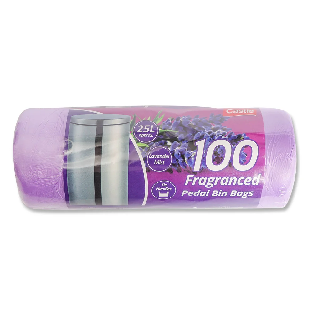 Fragranced Pedal Bin Bags 25 Litres x 100 Pack - Image 4