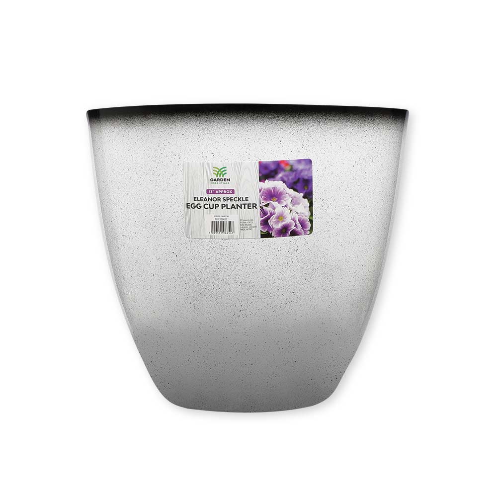 13 inch Eleanor Speckle Egg Cup Planter