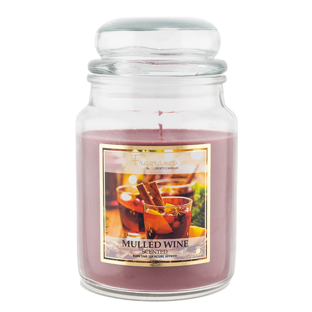 18oz Jar Candle Mulled Wine Scented