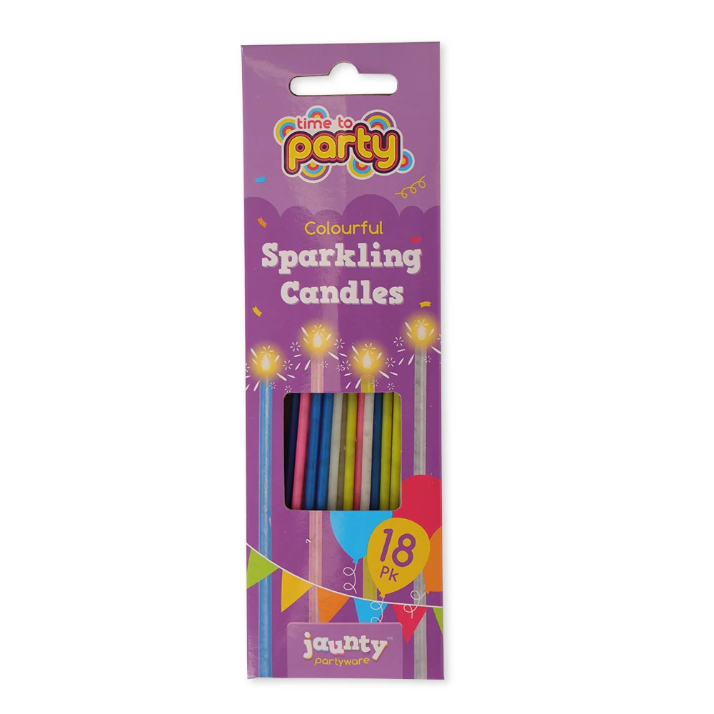 18 Pack Sparkling Candles