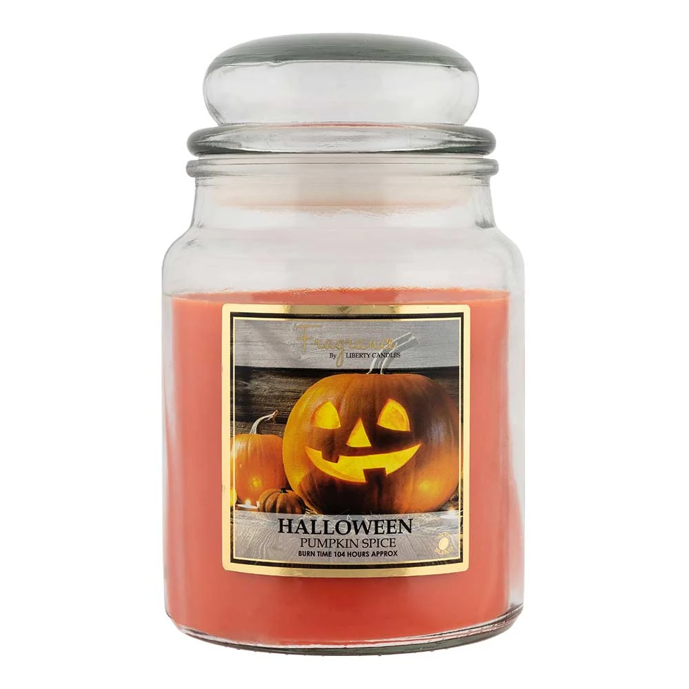 18oz Pumpkin Spice Scented Jar Candle