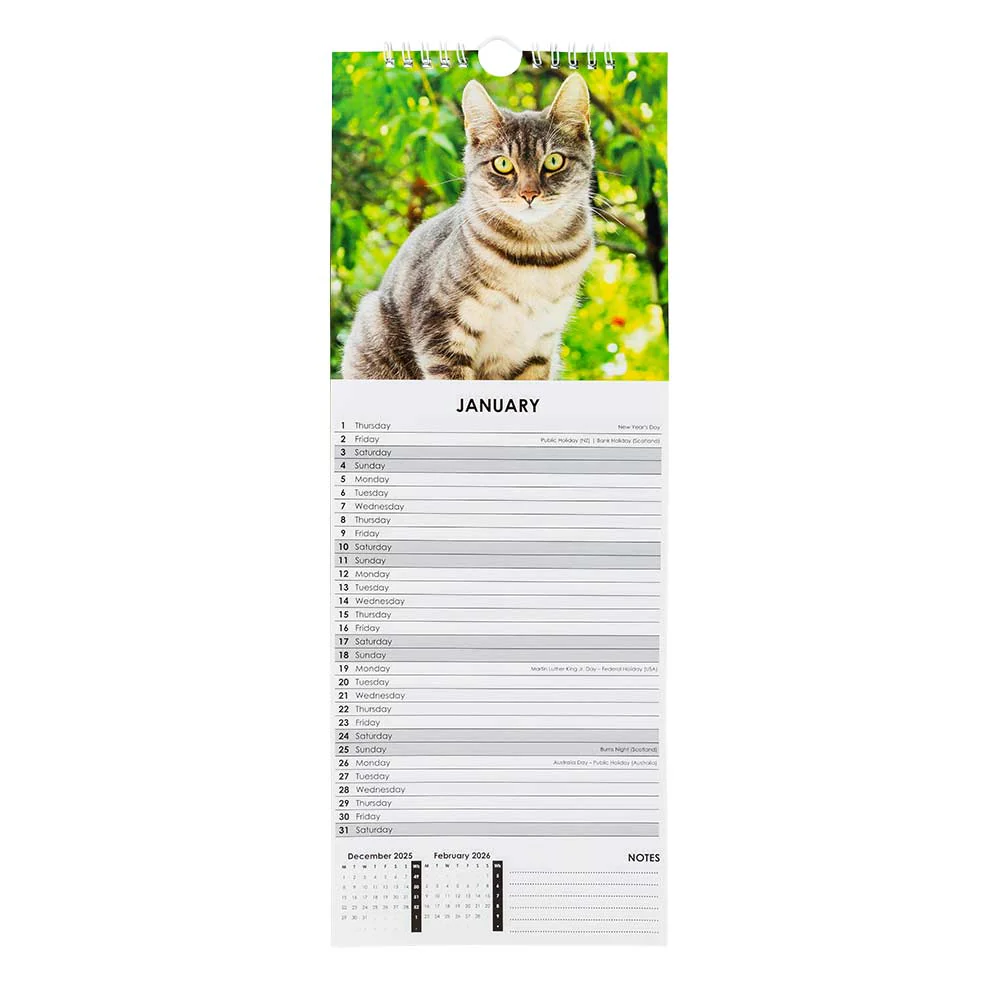 2026 Slimline Cats & Dogs Calendar - Image 4