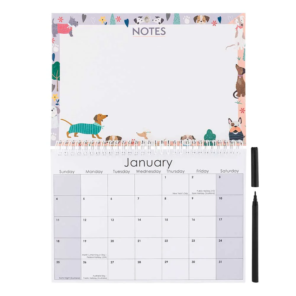2026 Spots & Flowers Memo Calendar - Image 3