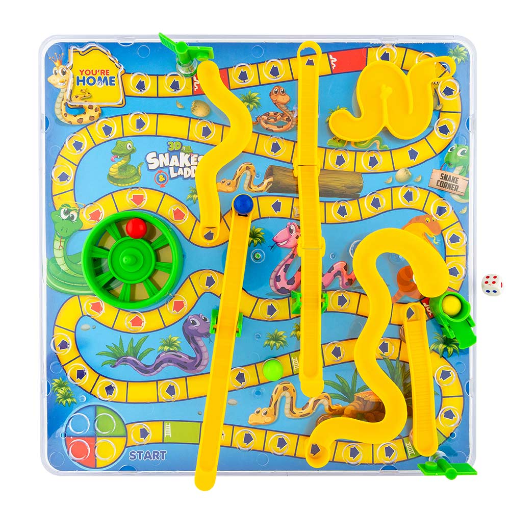 3D Snakes & Ladders Board Game - Image 4