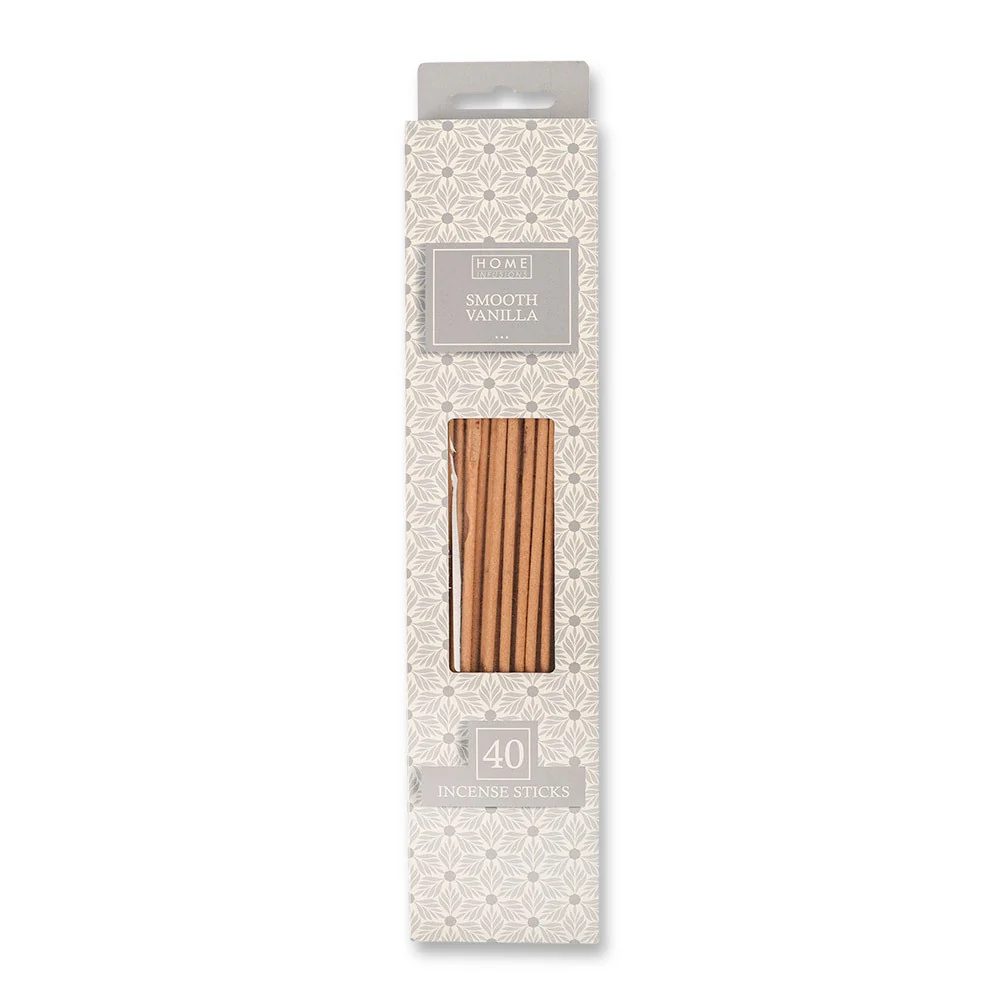 40 Smooth Vanilla Incense Sticks