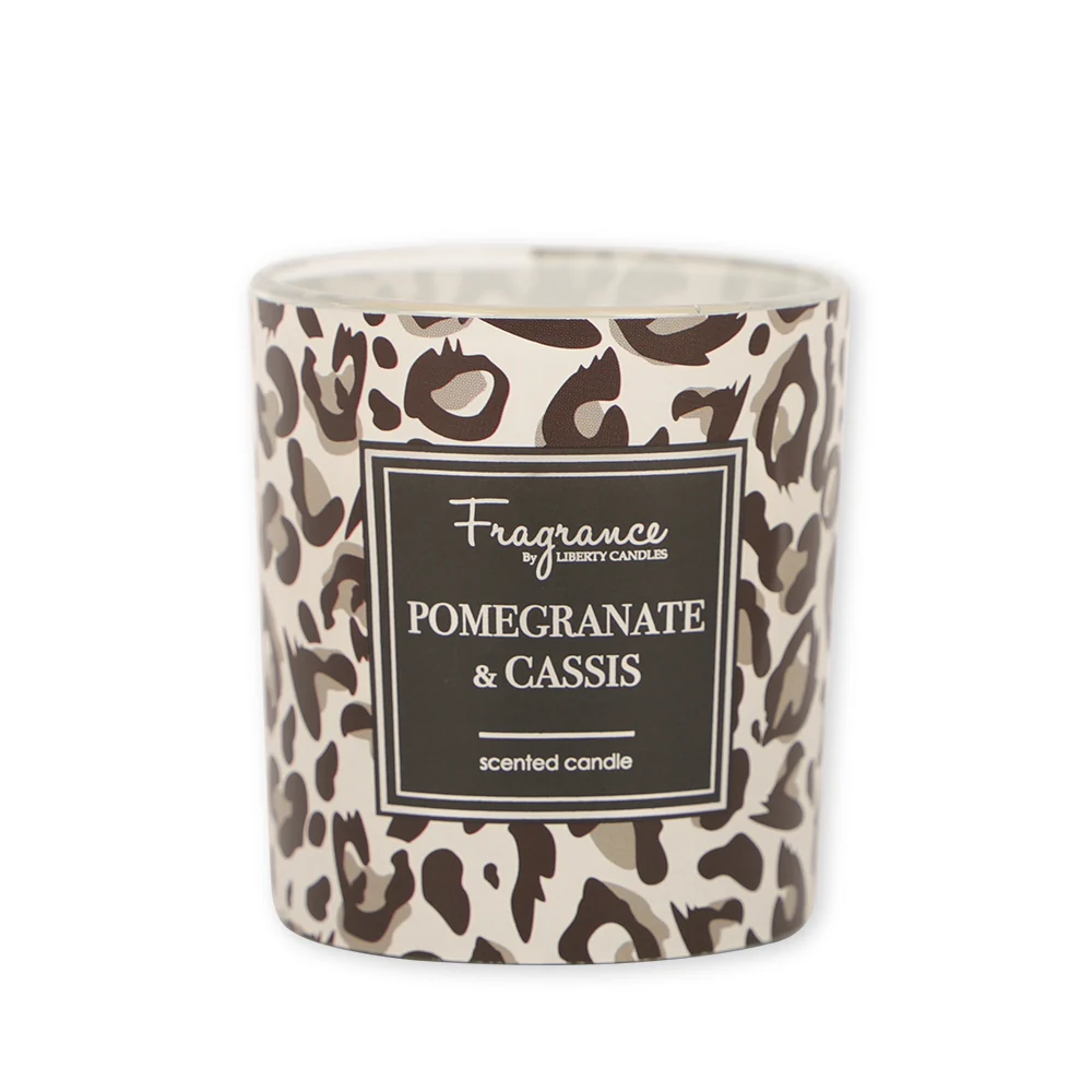 4Oz Jar Luxury Scented Candle - Pomegranate & Cassis