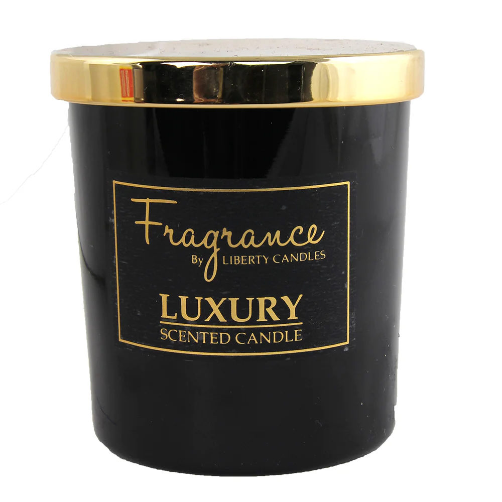 7Oz Jar Luxury Scented Candle - Black
