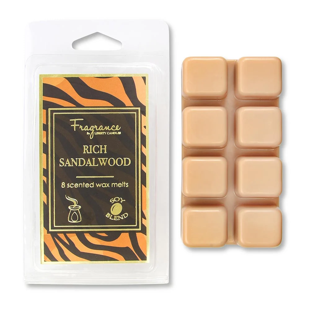 8 Rich Sandalwood Scented Wax Melts