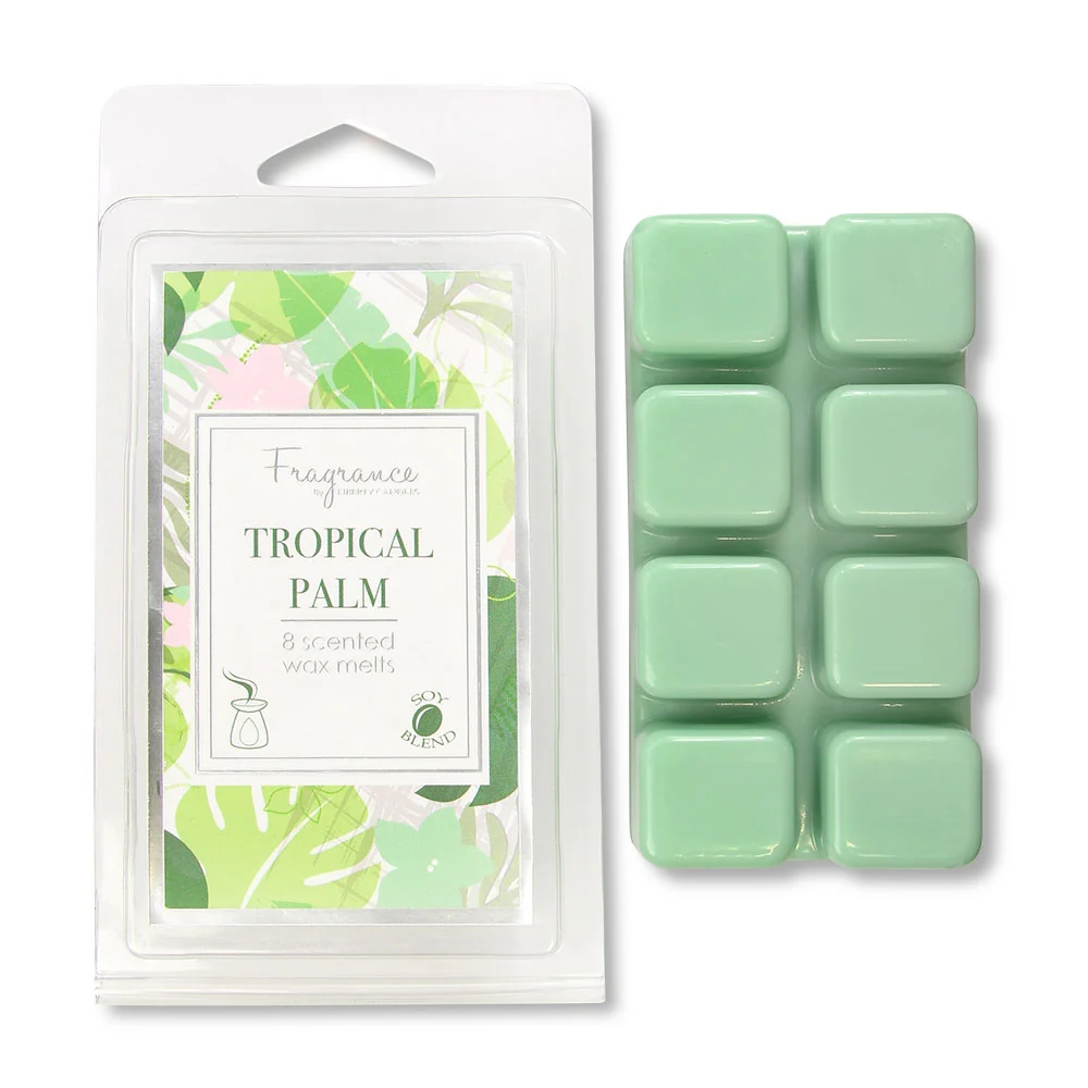 8 Tropical Palm Scented Wax Melts