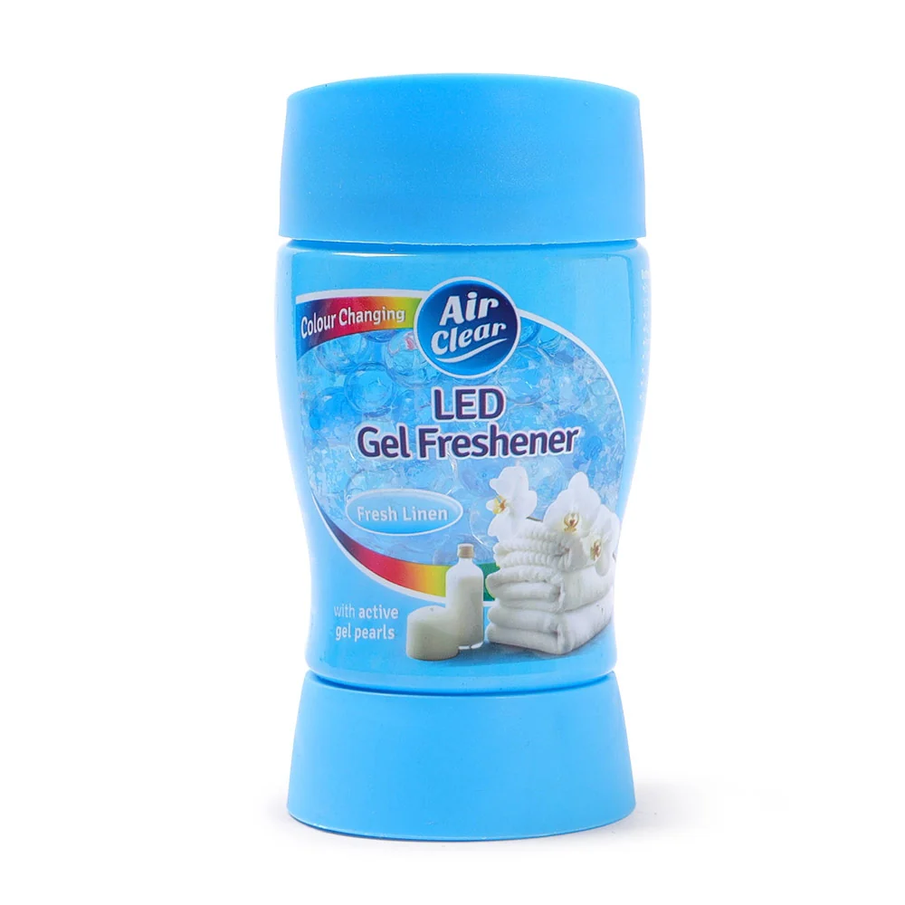 Air Clear Led Gel Freshener Fresh Linen 168g