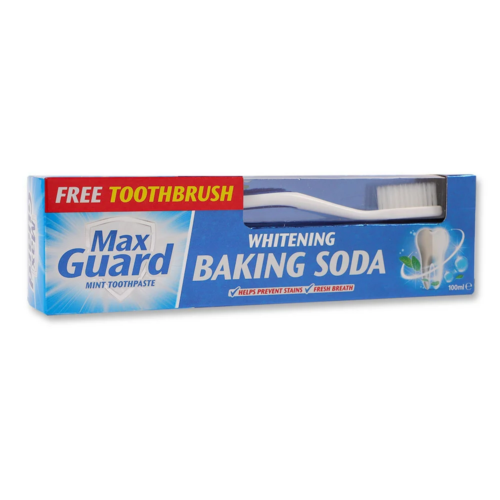 Baking Soda Toothpaste & Toothbrush 100Ml