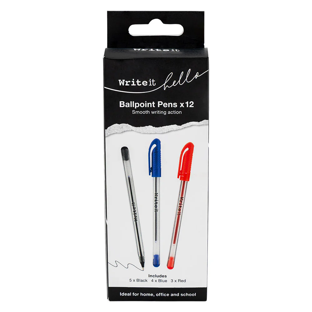 Ballpoint Pens 12 Pack