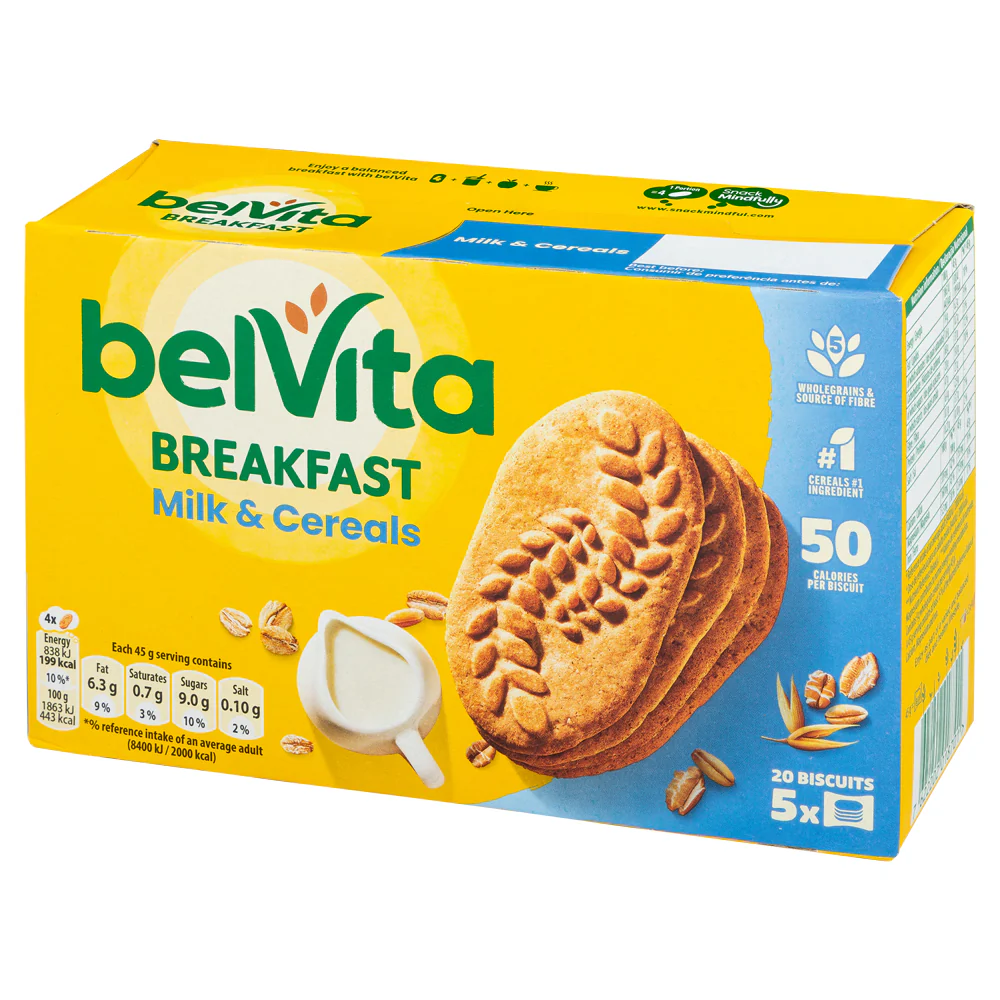 Belvita Breakfast Biscuits Milk & Cereals 225g - Image 2