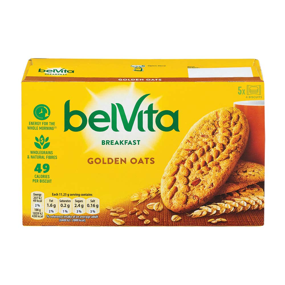 Belvita Breakfast Biscuits Golden Oats 225g