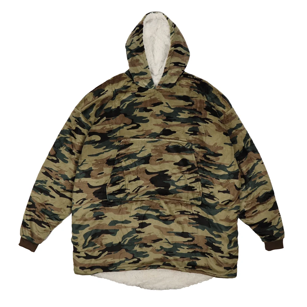 Camo Oversized Hoodie