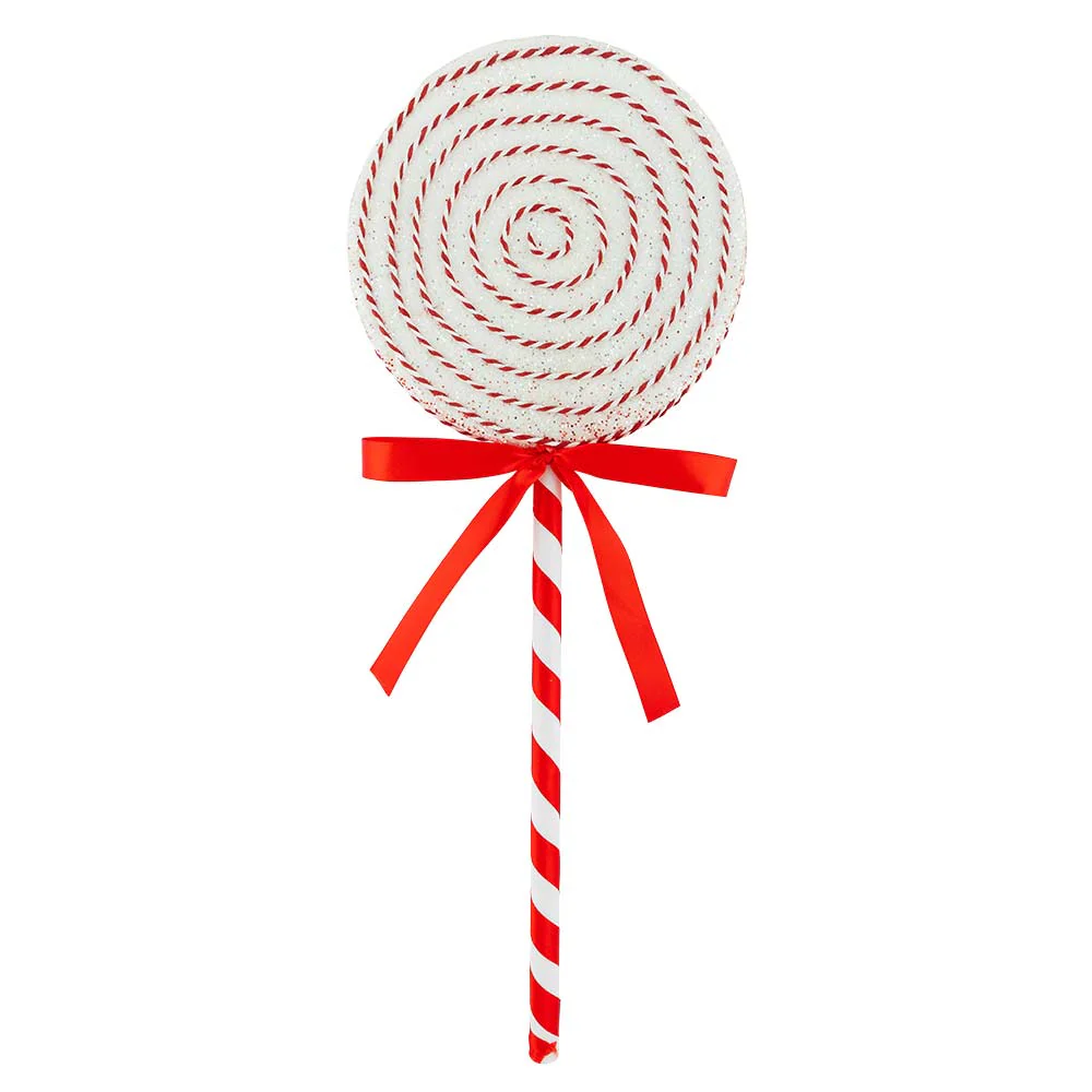 Candy Cane Lollipop Ornament - Image 2