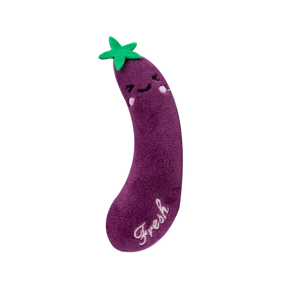 Catnip Cat Toy Aubergine