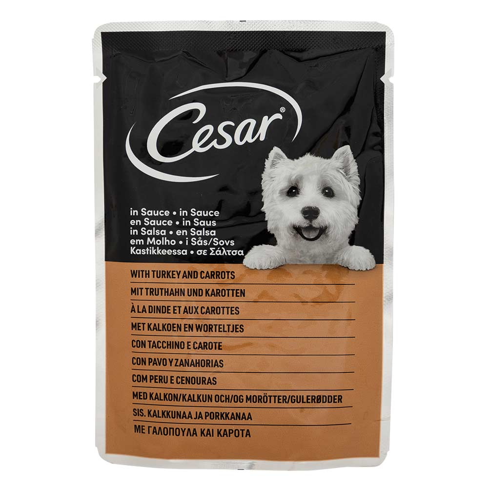 Cesar Selection in Sauce Adult Dog Pouches 40 X 100g - Image 5