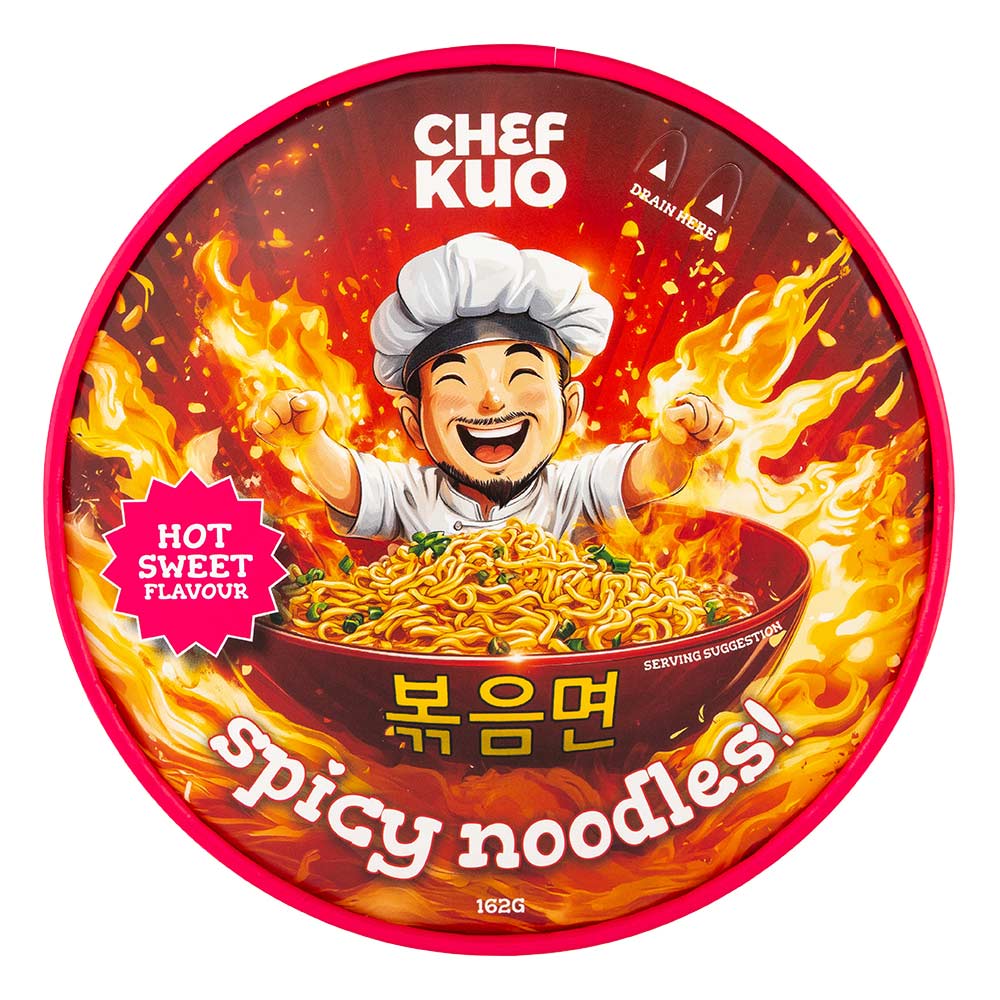 Chef Kuo Sweet & Spicy Noodles 162g - Image 2