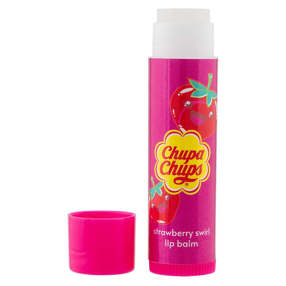 Chupa Chups Strawberry Lip Balm - Image 3