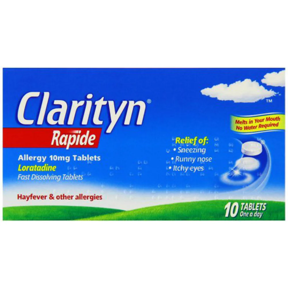 Clarityn Rapide Hayfever Tablets 10 Pack