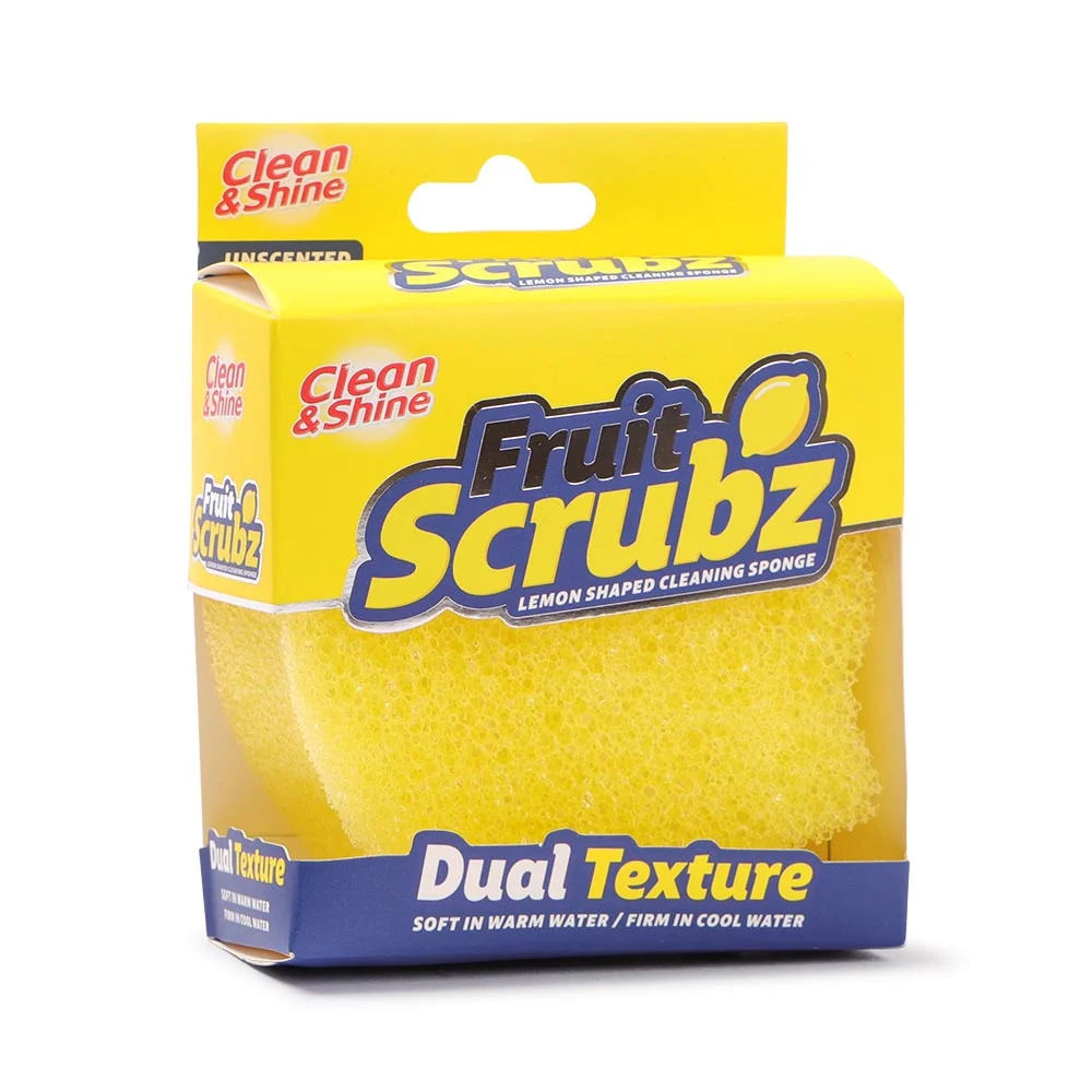 Clean & Shine Fruit Shaped Cleaning Sponge - Image 3