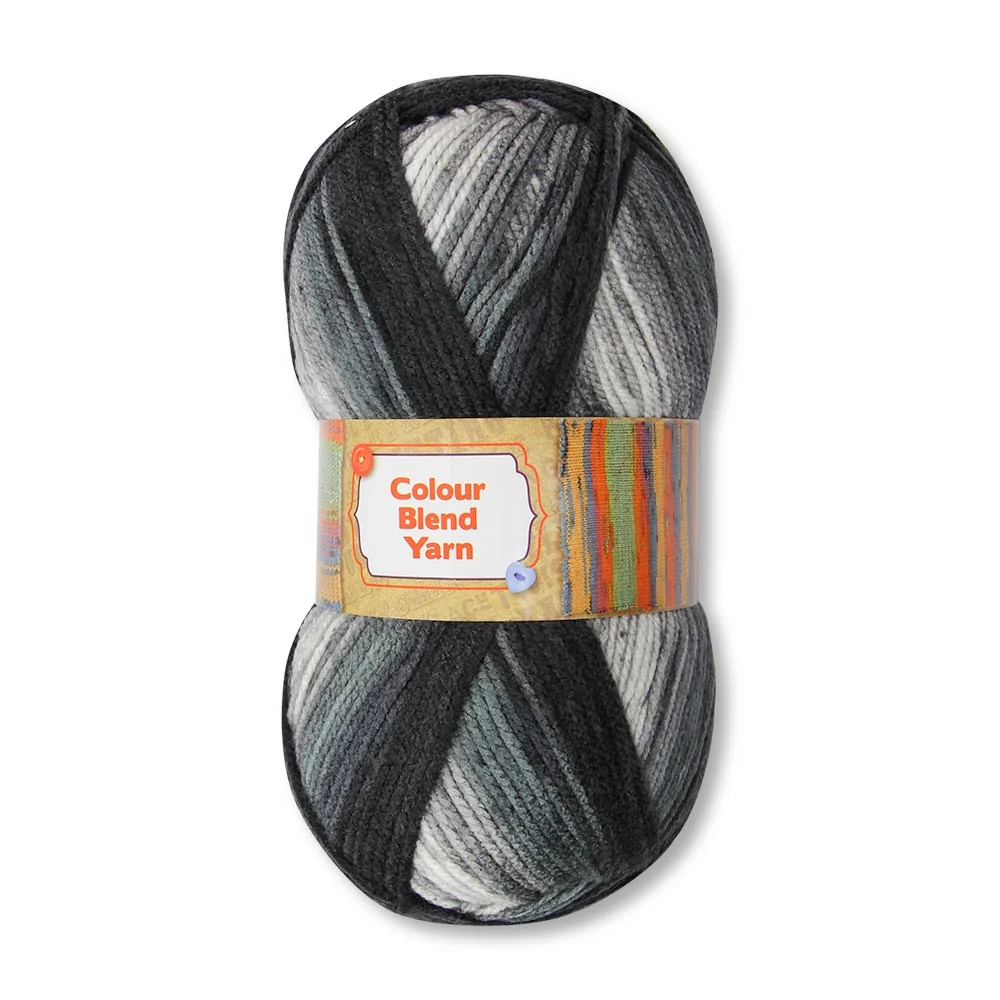 Colour Blend Yarn Greys 1X150G