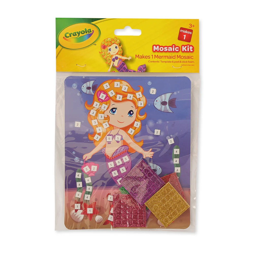 Crayola Mermaid Mosaic Kit