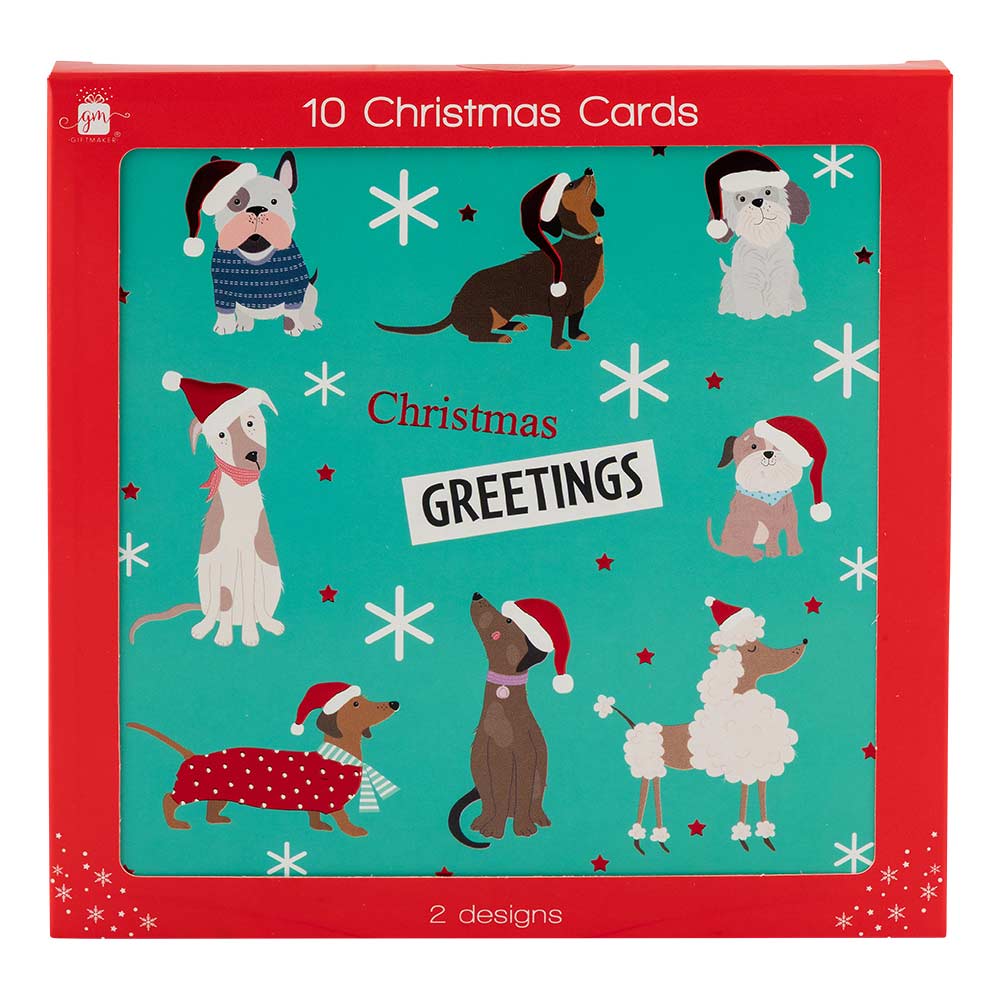 Dachshund Christmas Cards 10 Pack - Image 2