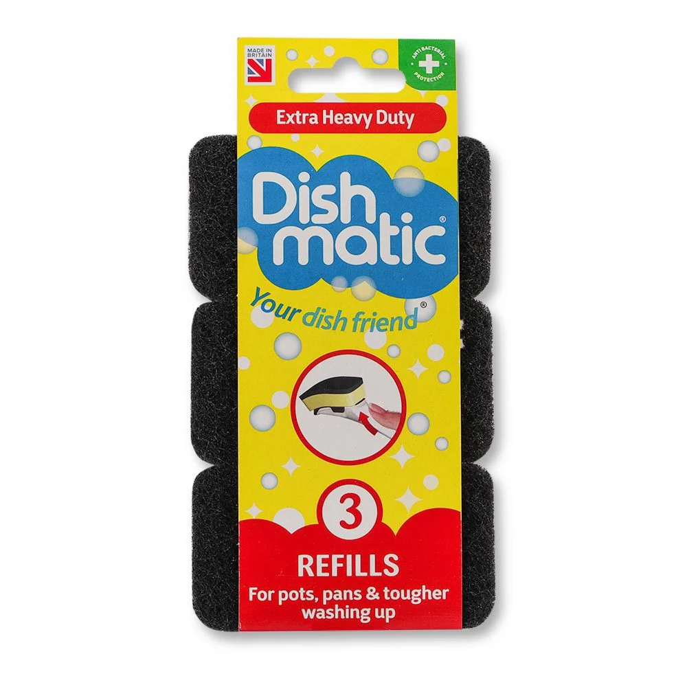 Dishmatic Sponge Refills 3 Pack