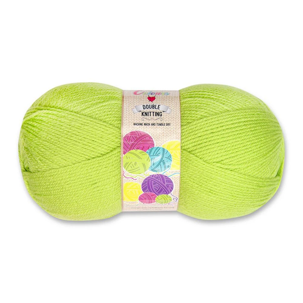 Lime Double Knit Yarn 150g