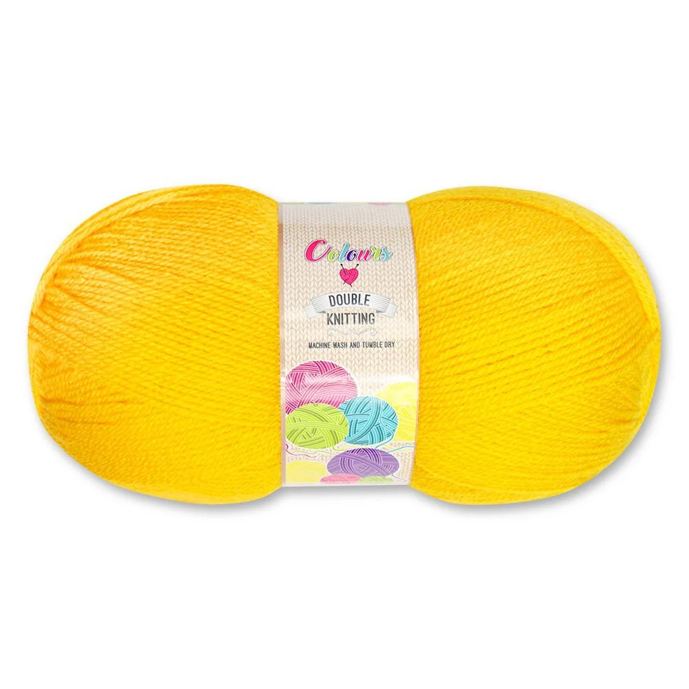 Yellow Double Knit Yarn 150g