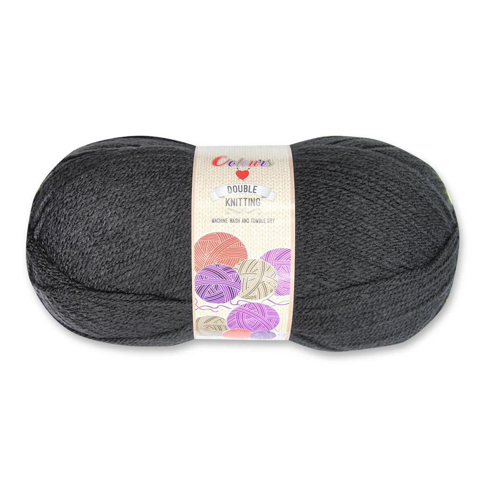 Charcoal Double Knit Standard Yarn 150g
