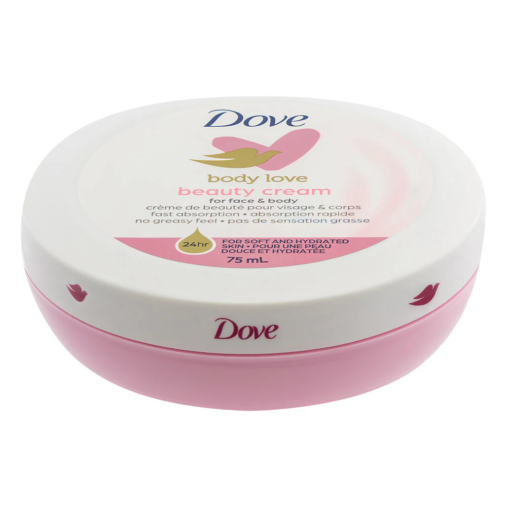 Dove Body Love Beauty Cream 75ml - Image 2