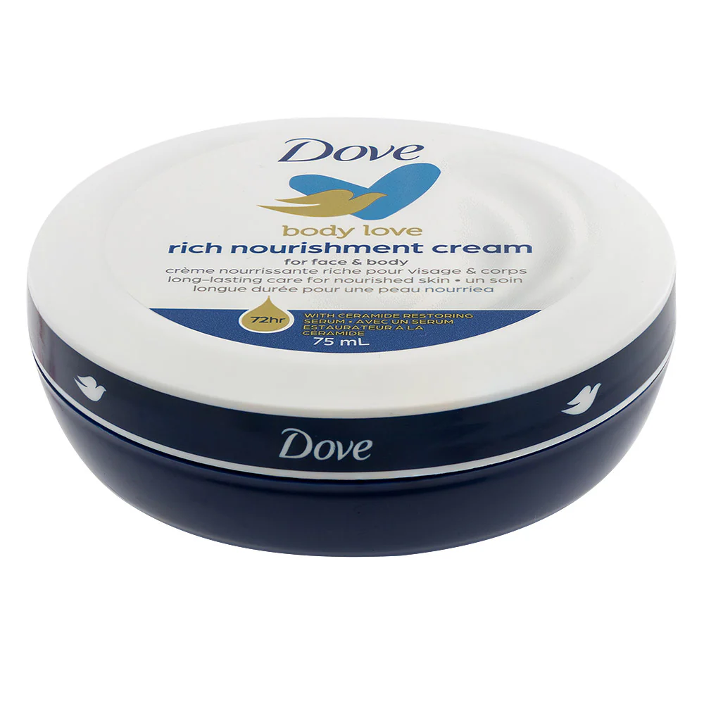 Dove Body Love Rich Nourishment Cream 75ml - Image 2