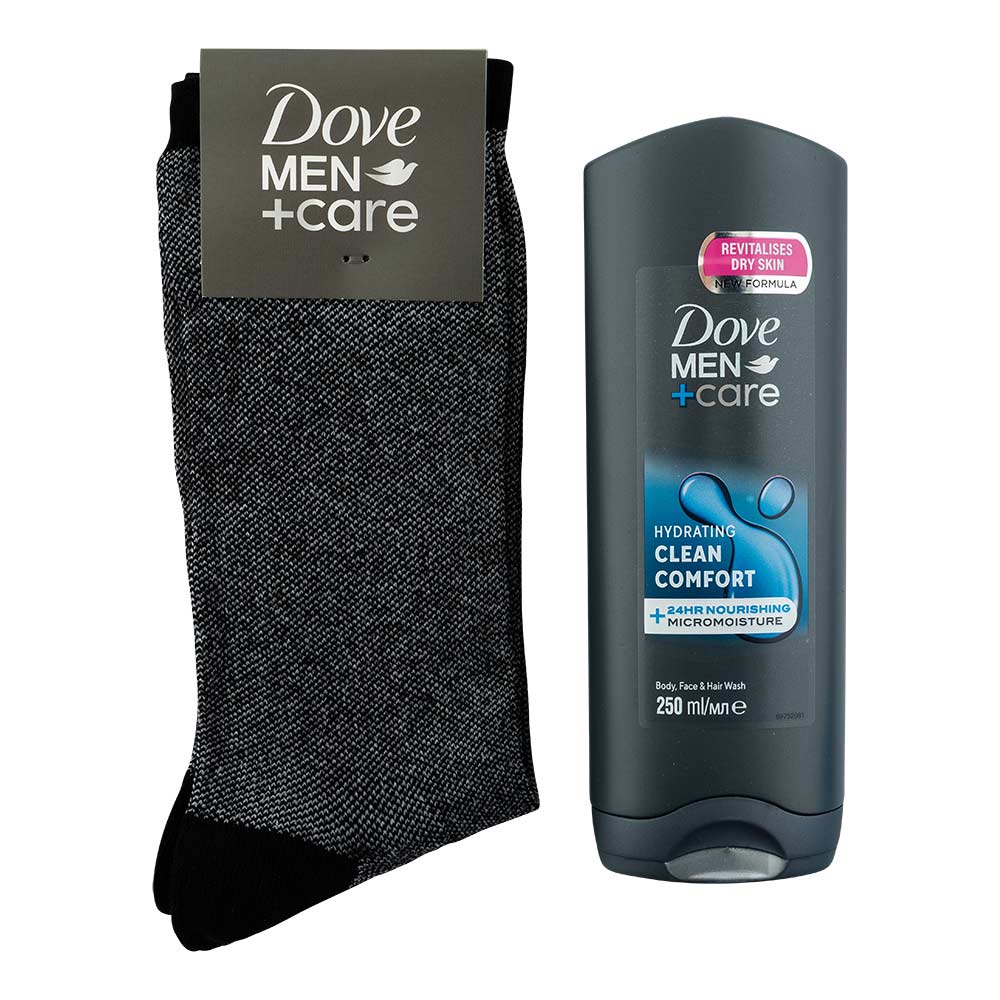 Dove Men+Care  Body Wash & Socks Gift Set - Image 2