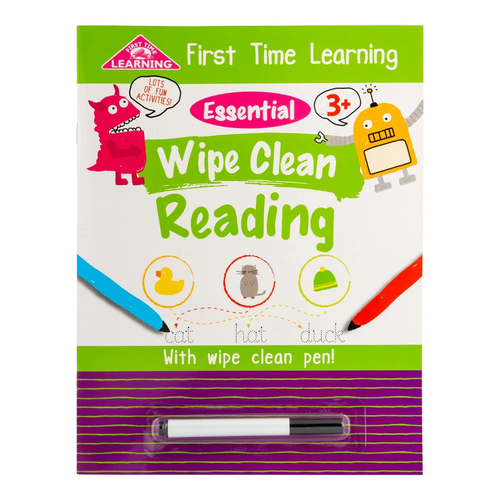 Wipe Clean Learning Book - With Wipe Clean Pen