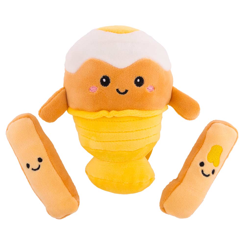 Egg & Soldiers Plush Toy 13cm - Image 3