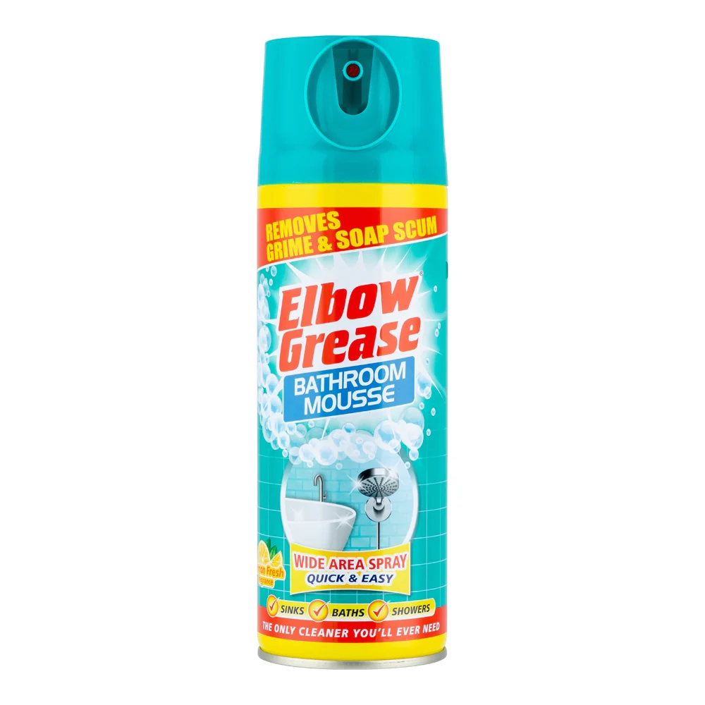 Elbow Grease Bathroom Mousee Lemon Fresh 400ml