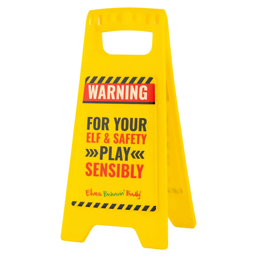 Elves Caution Sign - Image 3
