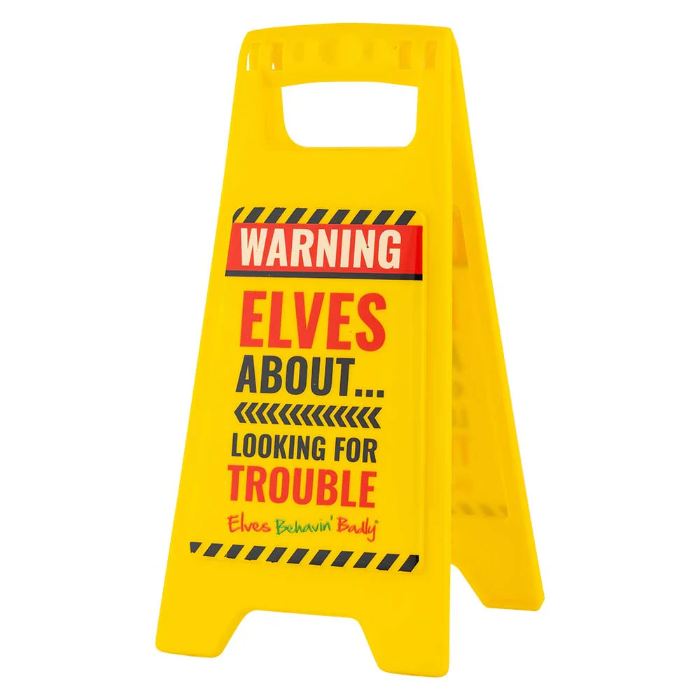 Elves Caution Sign - Image 5
