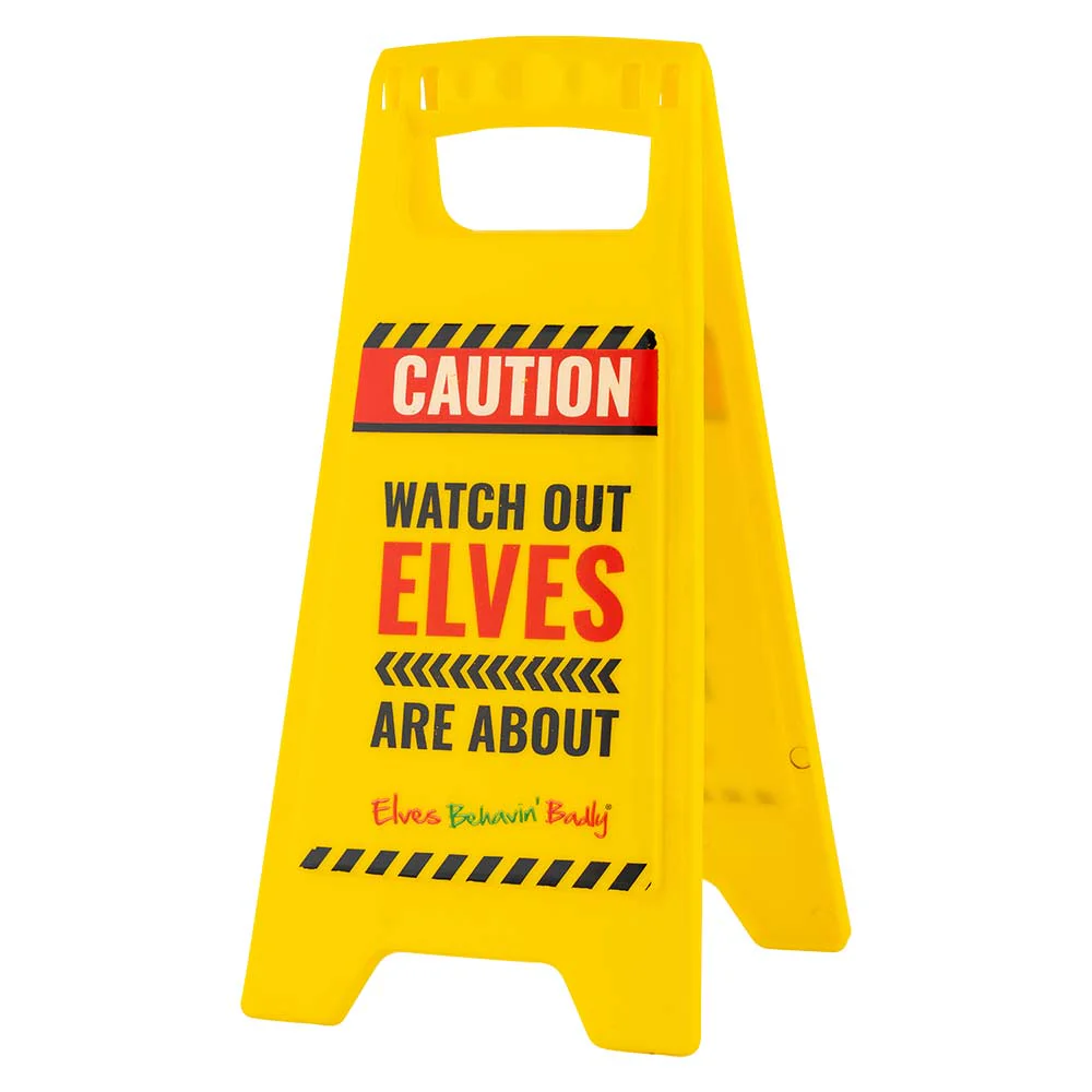 Elves Caution Sign - Image 6