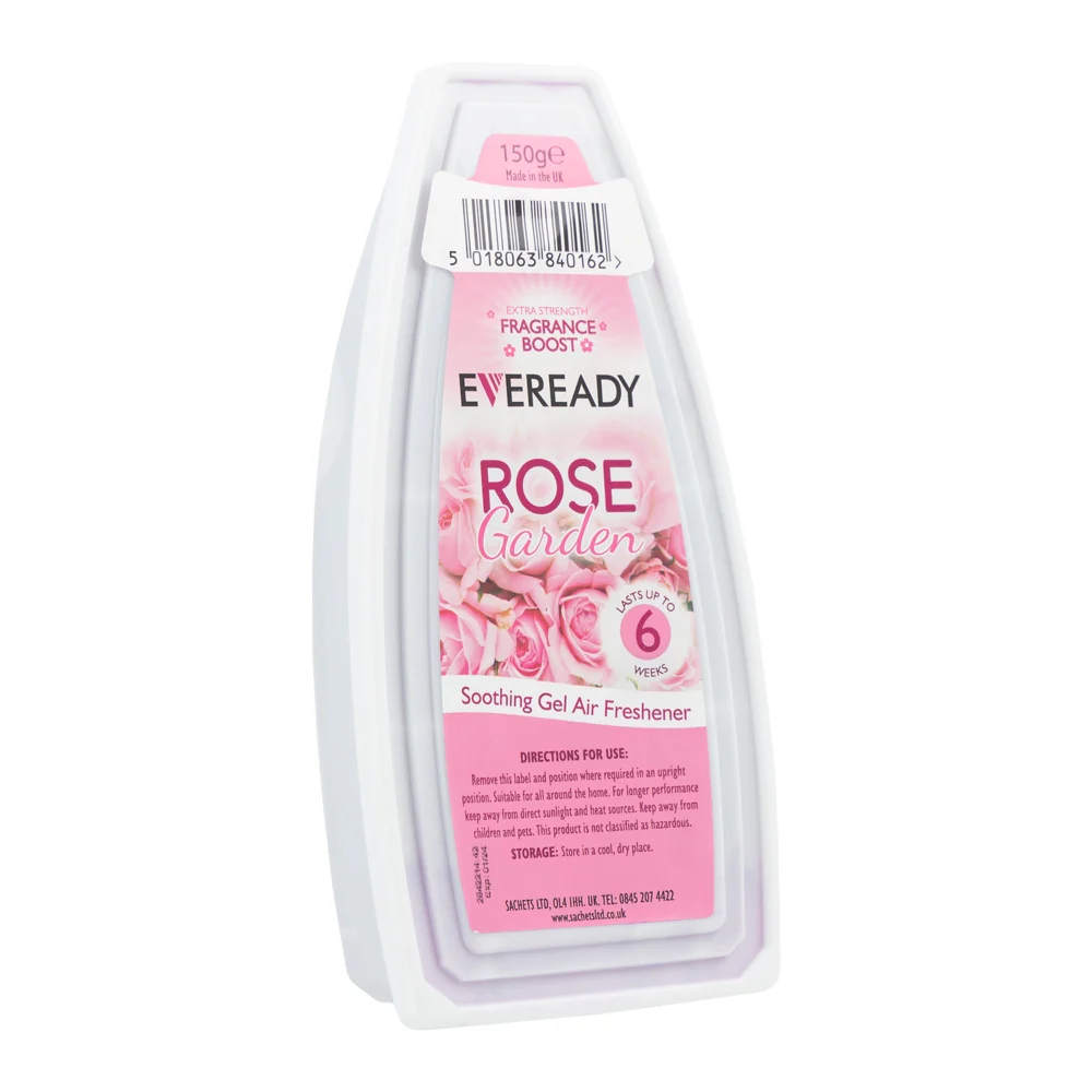 Eveready Solid Gel Air Freshener Rose Garden 150g