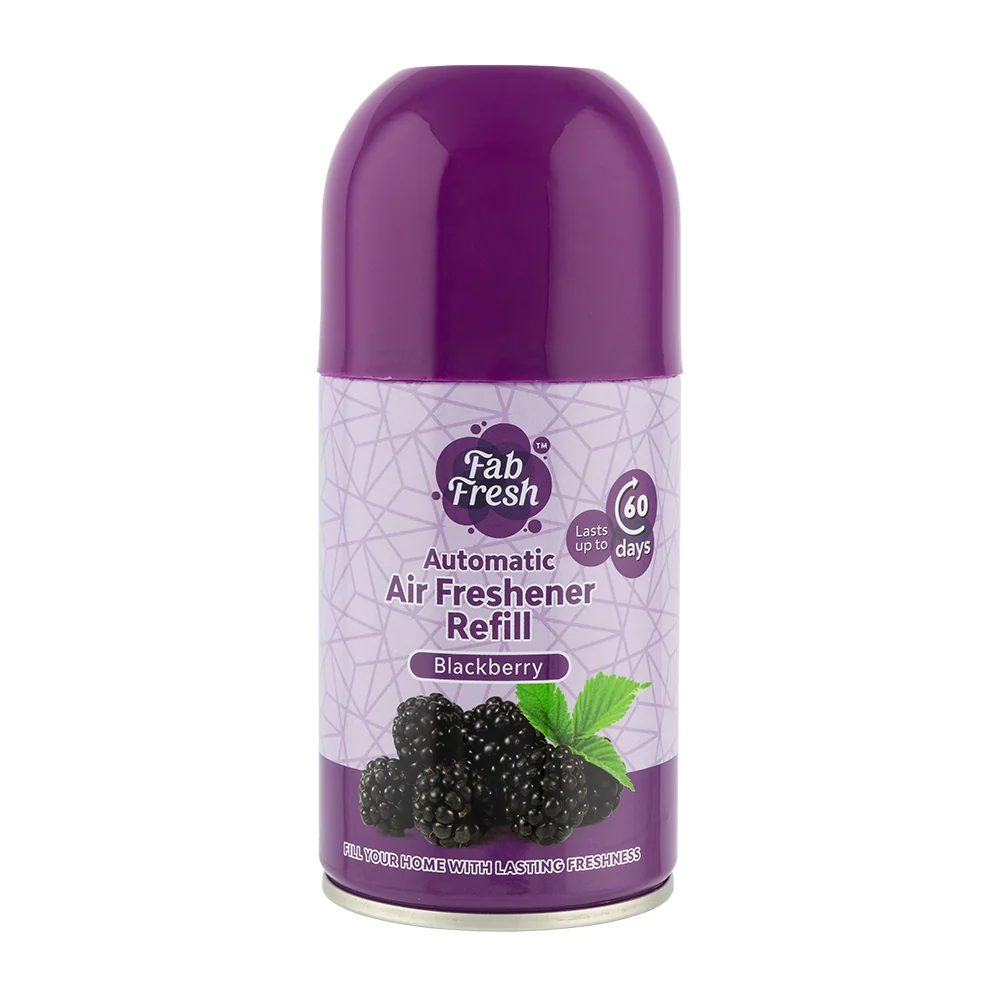 Fab Fresh Automatic Air Freshener Refill Blackberry 250Ml
