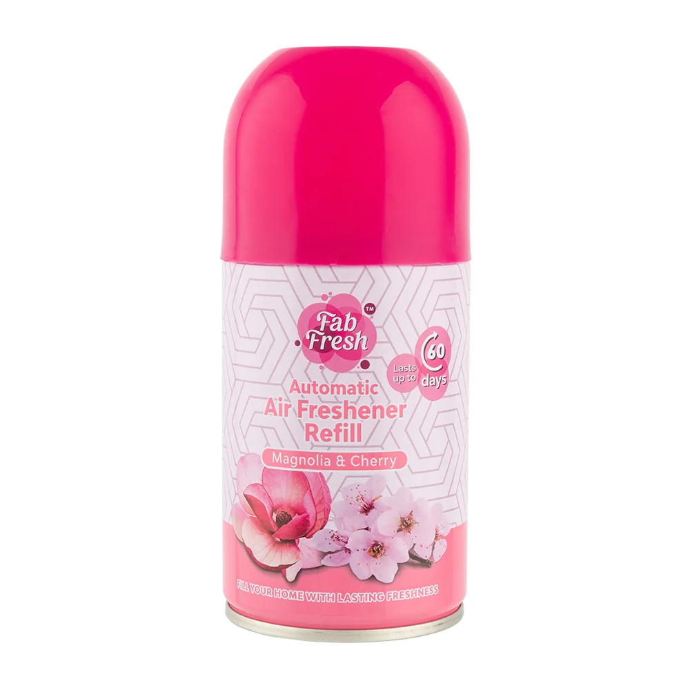 Fab Fresh Automatic Air Freshener Refill Magnolia & Cherry 250ml
