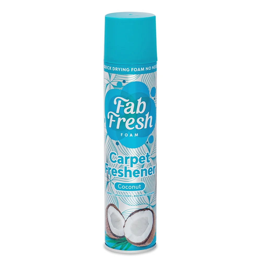Fab Fresh Foam Carpet Freshener Coconut 300ml