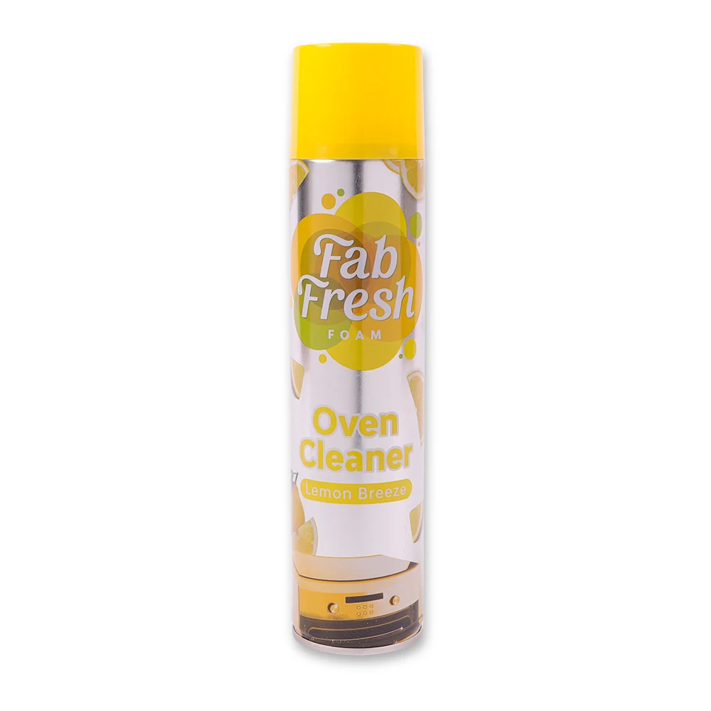 Fab Fresh Foam Oven Cleaner Spray Lemon Breeze 300ml