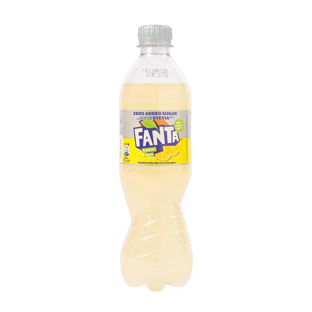 Fanta Lemon Soft Drink Bottle 500ml